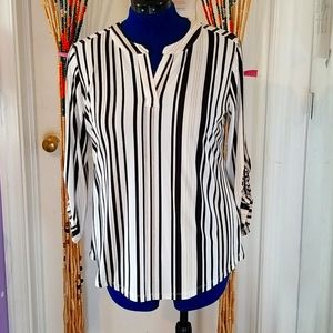 3/4 length sleeve blouse